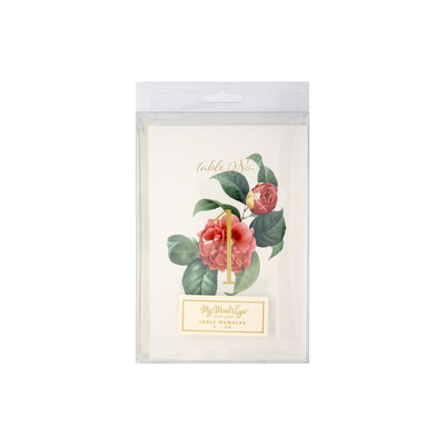 Botanical Table Numbers - My Mind's Eye Paper Goods