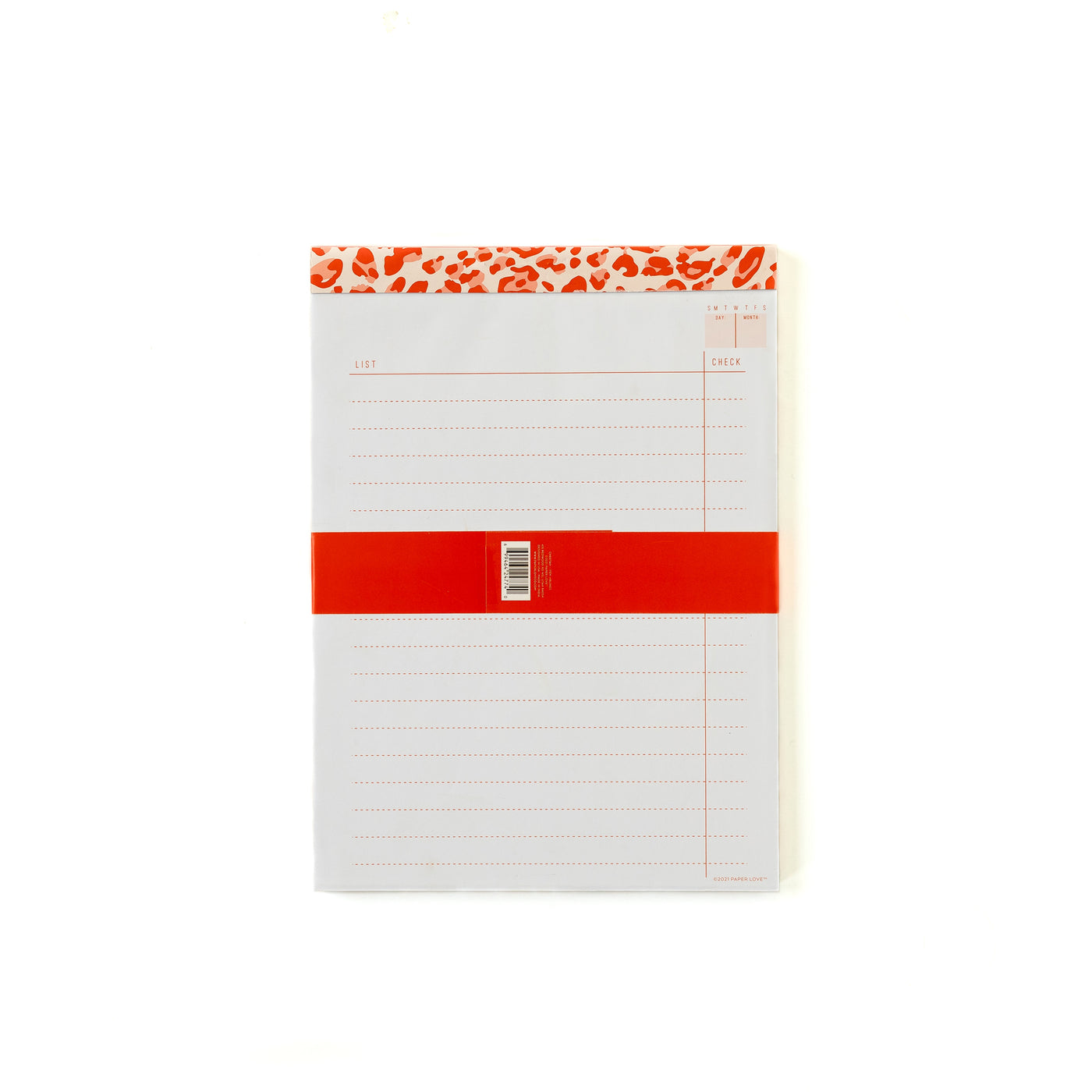Red/Pink Cheetah Print Guided Notepad Set
