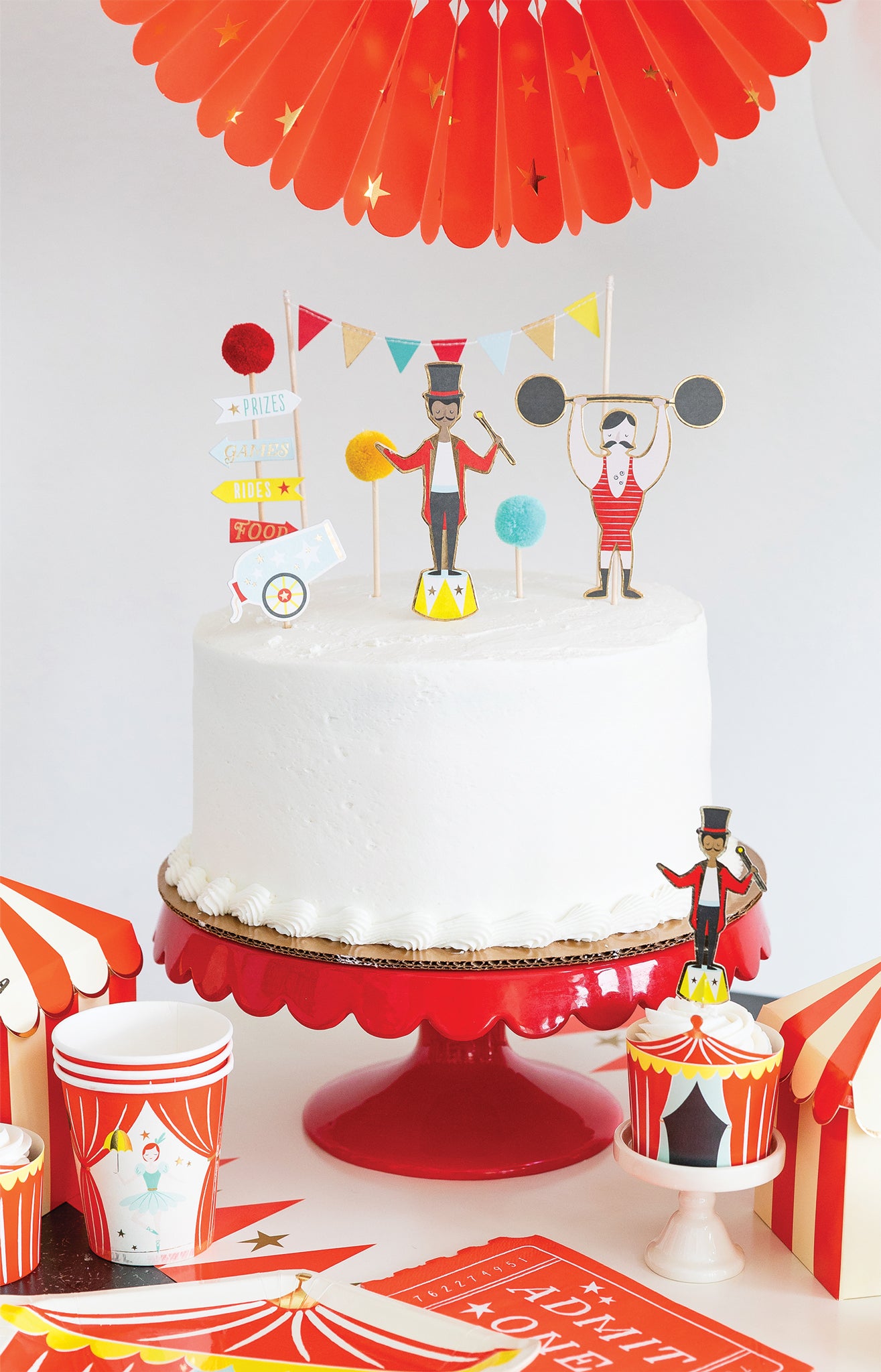 Carnival Cake Topper Set My Mind s Eye My Mind s Eye Paper Goods carnival-cake-topper-set-my-mind-s-eye-my-mind-s-eye-paper-goods