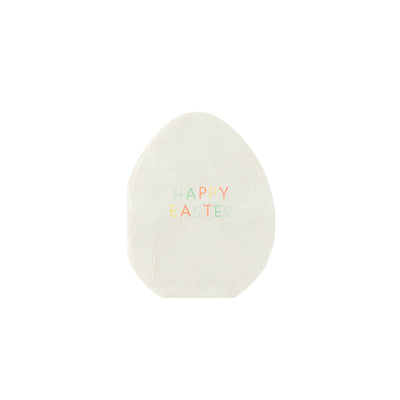 Easter Egg Shaped Paper Napkin