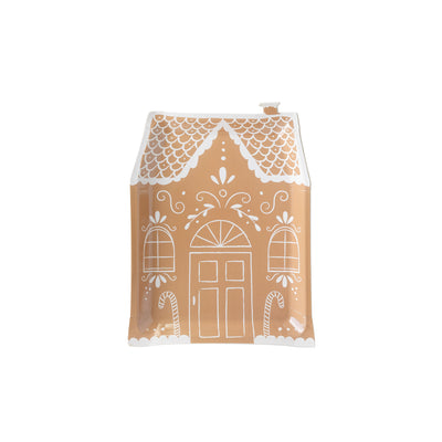 Occasions by Shakira - Gingerbread House Shaped Plate