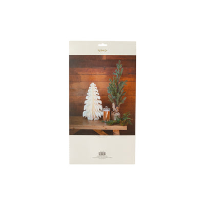 Golden Holiday Large Paper Tree Decor