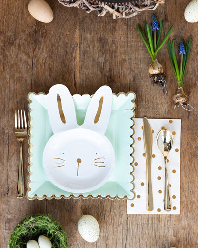 Bunny Paper Plates