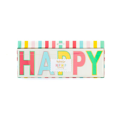 HAPPY BIRTHDAY Banner - My Mind's Eye Paper Goods