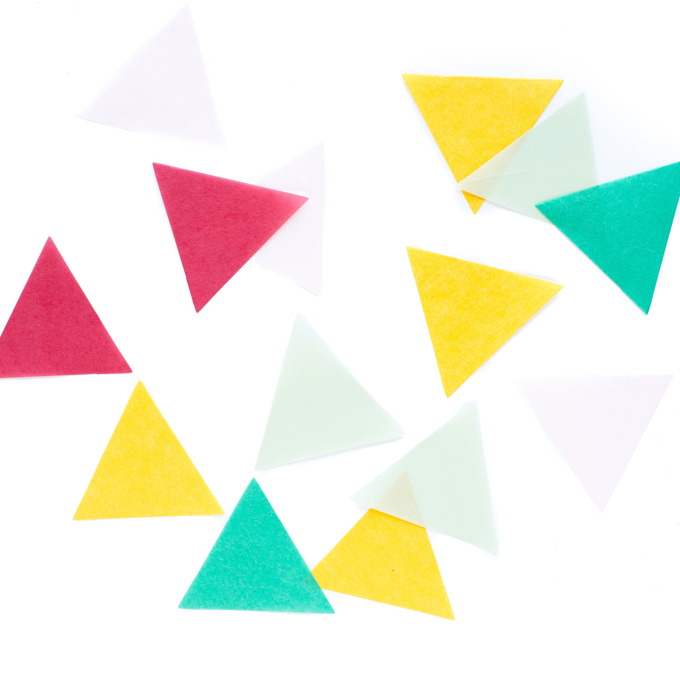 Triangle Confetti  Bulk Tissue Paper Confetti
