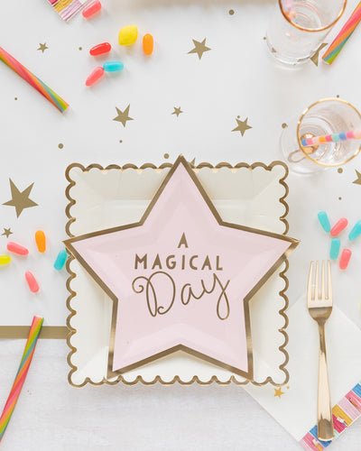 Magical Star 7" Paper Plates
