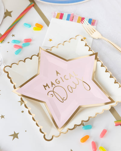 Magical Star 7" Paper Plates