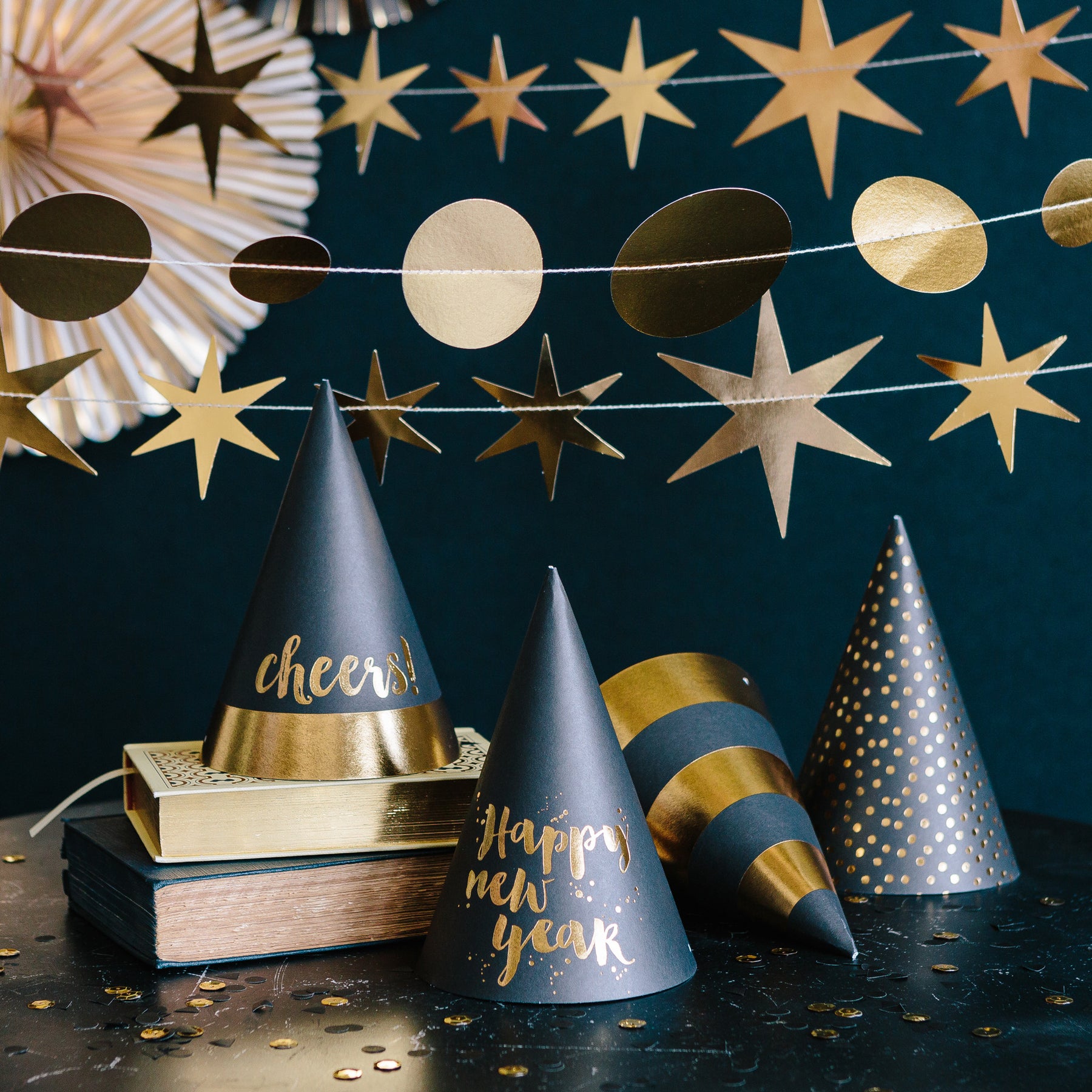 New Year's Eve Party Hats - My Mind's Eye Paper Goods