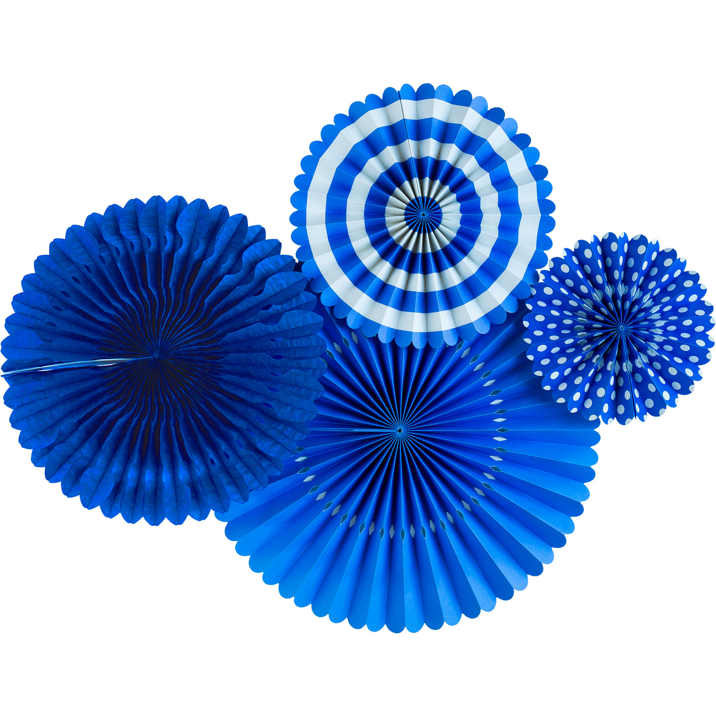 Basic Blue Fan Set - My Mind's Eye Paper Goods
