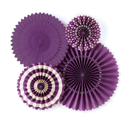 Basic Purple Fan Set - My Mind's Eye Paper Goods