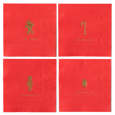 Holiday Cocktail Napkins - My Mind's Eye Paper Goods