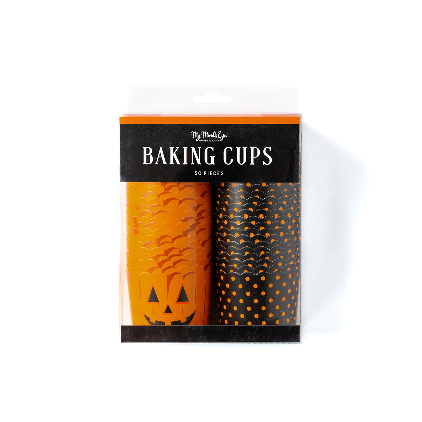 Jackolantern Baking/Treat Cups - My Mind's Eye Paper Goods