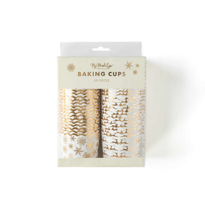 Gold Reindeer Food Cups (50 pcs)