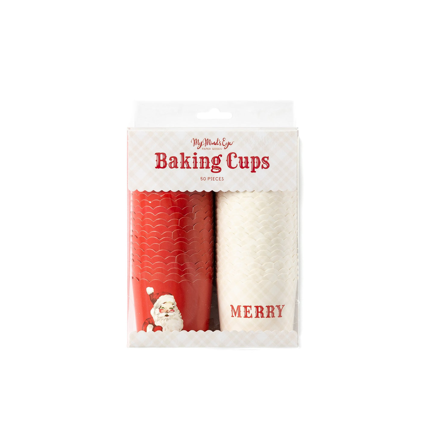 Sweet Santa Food Cups (50 pcs)