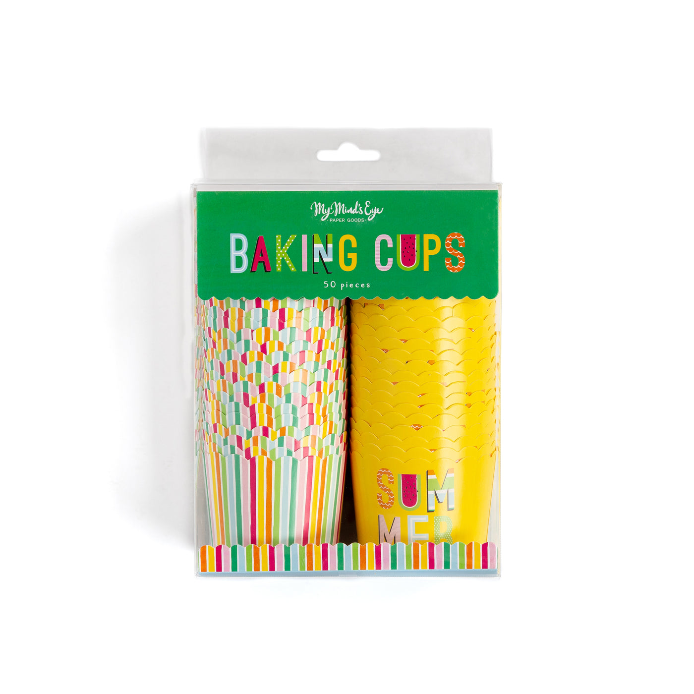 Summer Block Baking/Treat Cups
