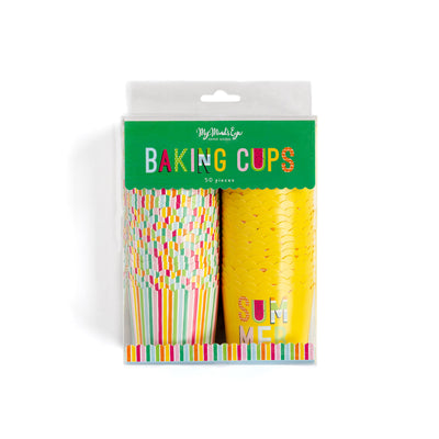 Summer Block Baking/Treat Cups