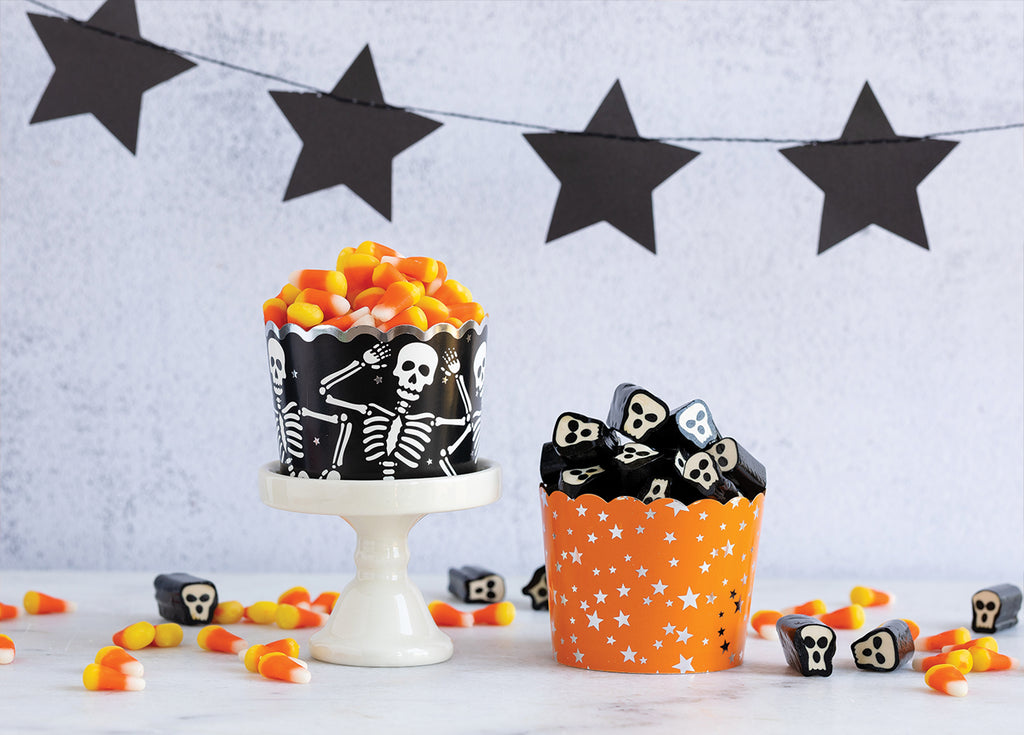 Spooky Skeletons Baking/Treat Cups