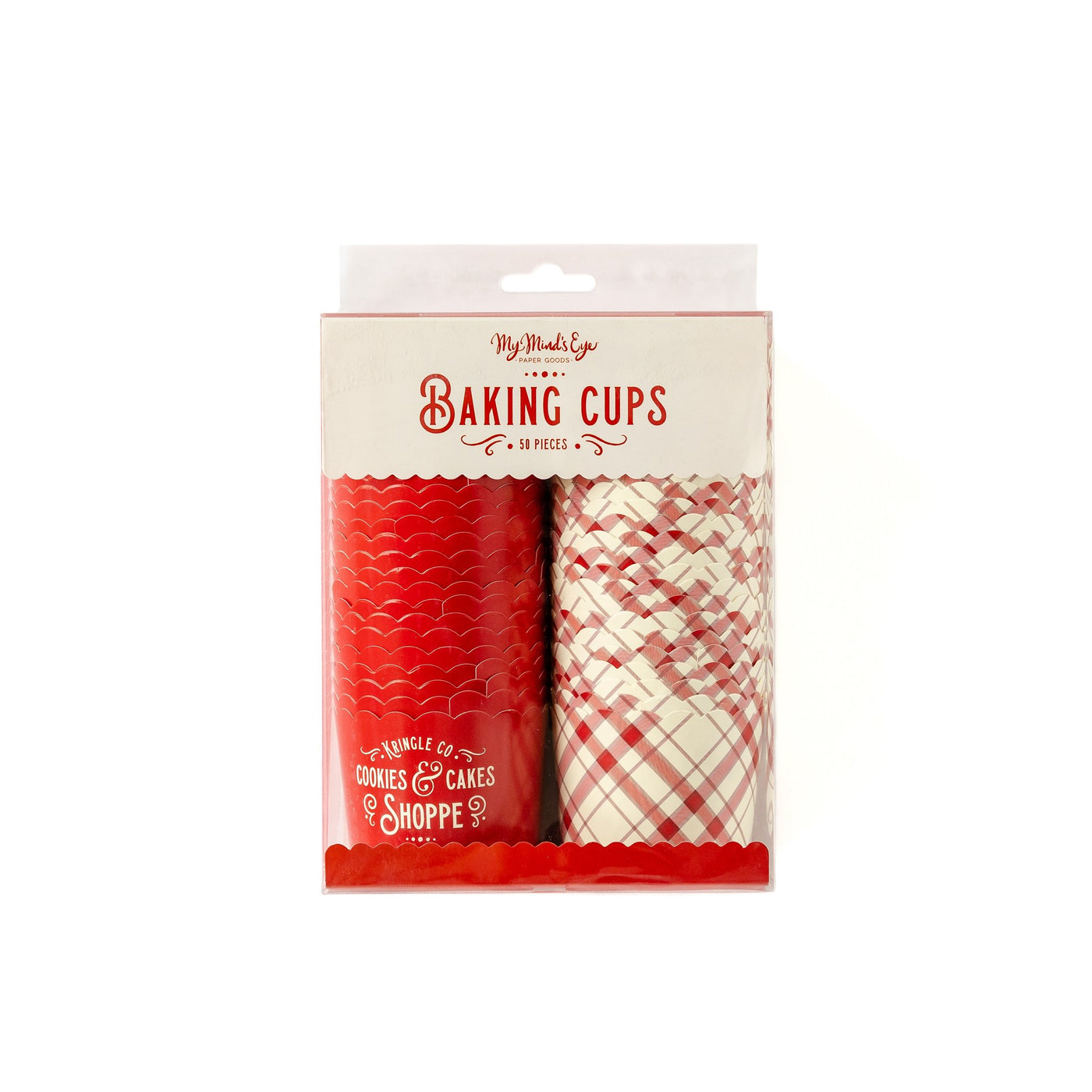Red Cookies Food Cups (50 pcs)
