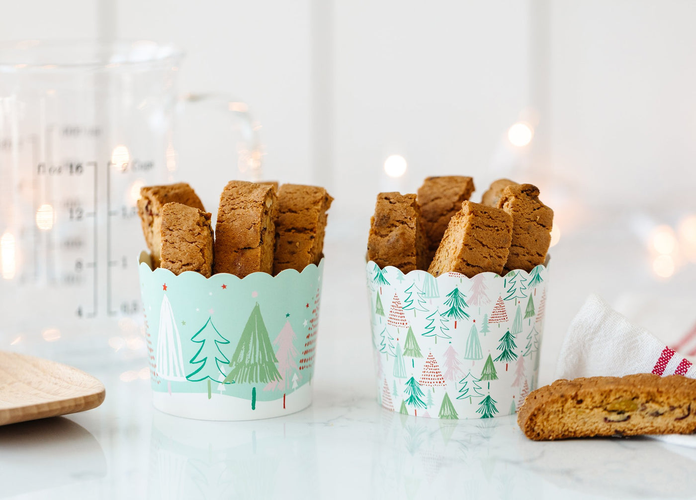 Whimsical Christmas Trees Food Cups (50 pcs)