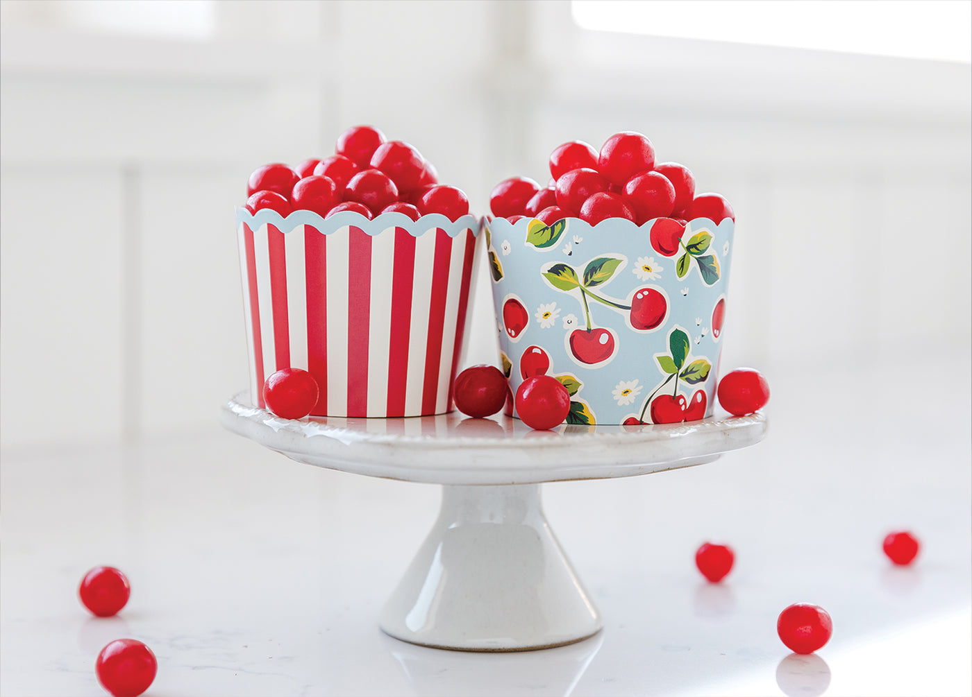 Summer Cherry Baking/Treat Cups
