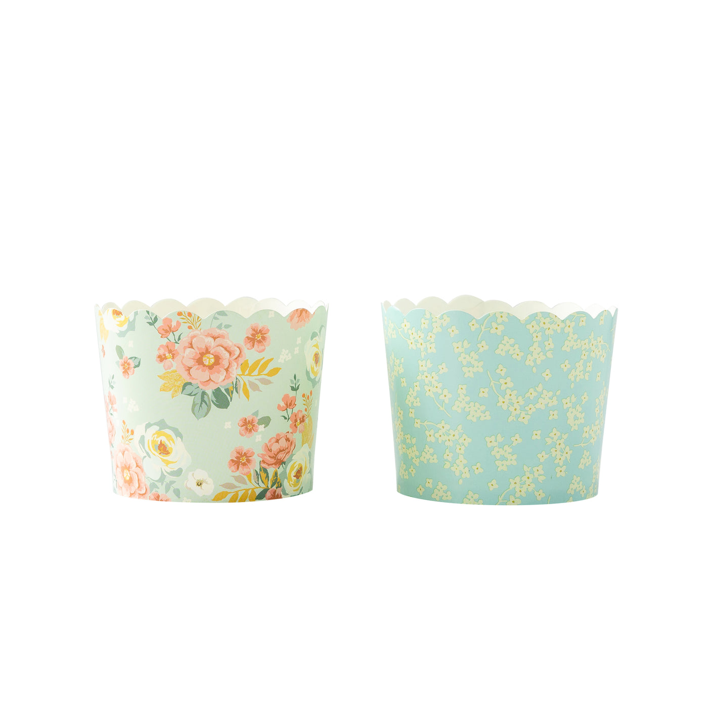 Fabric Floral Baking/Treat Cups