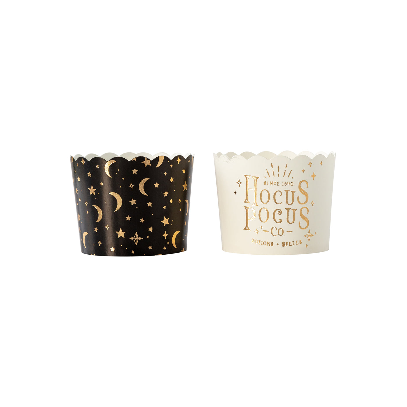 Gold Foil Hocus Pocus Food Cups (50 pcs)