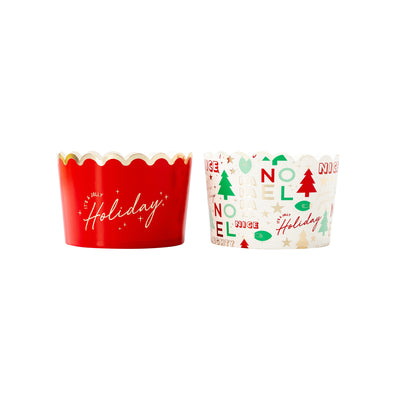 Jolly Holiday Jumbo Food Cups (40 pcs)