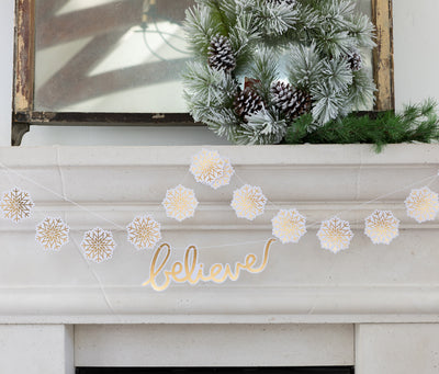 Believe Chipboard Banner