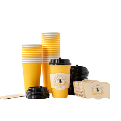 BULK BUY -  Kind Words Like Honey To Go Cups 25 count