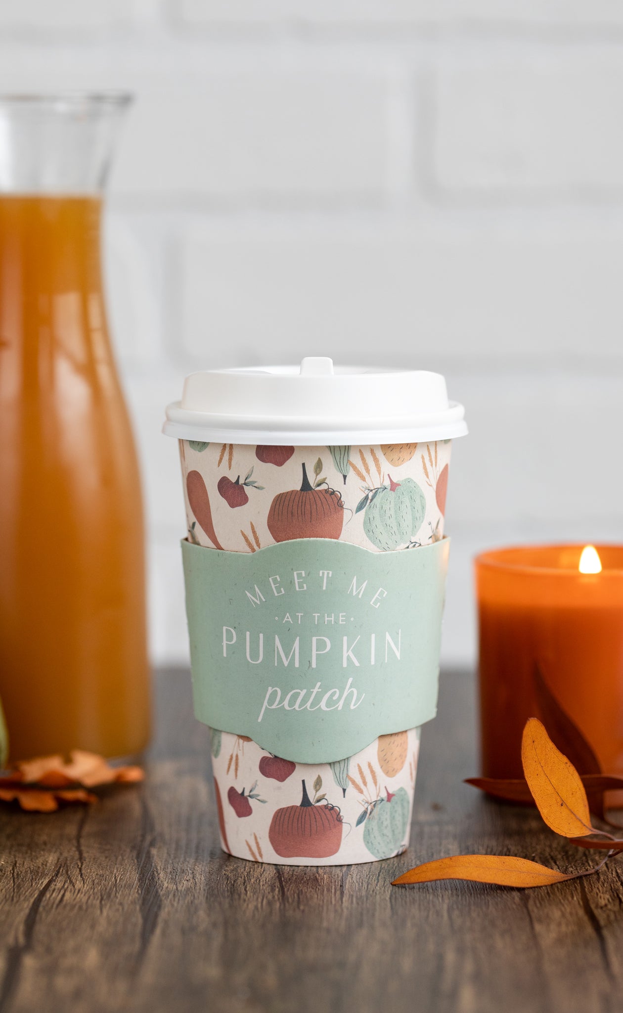 Pumpkin Patch Coffee Cups 8 count