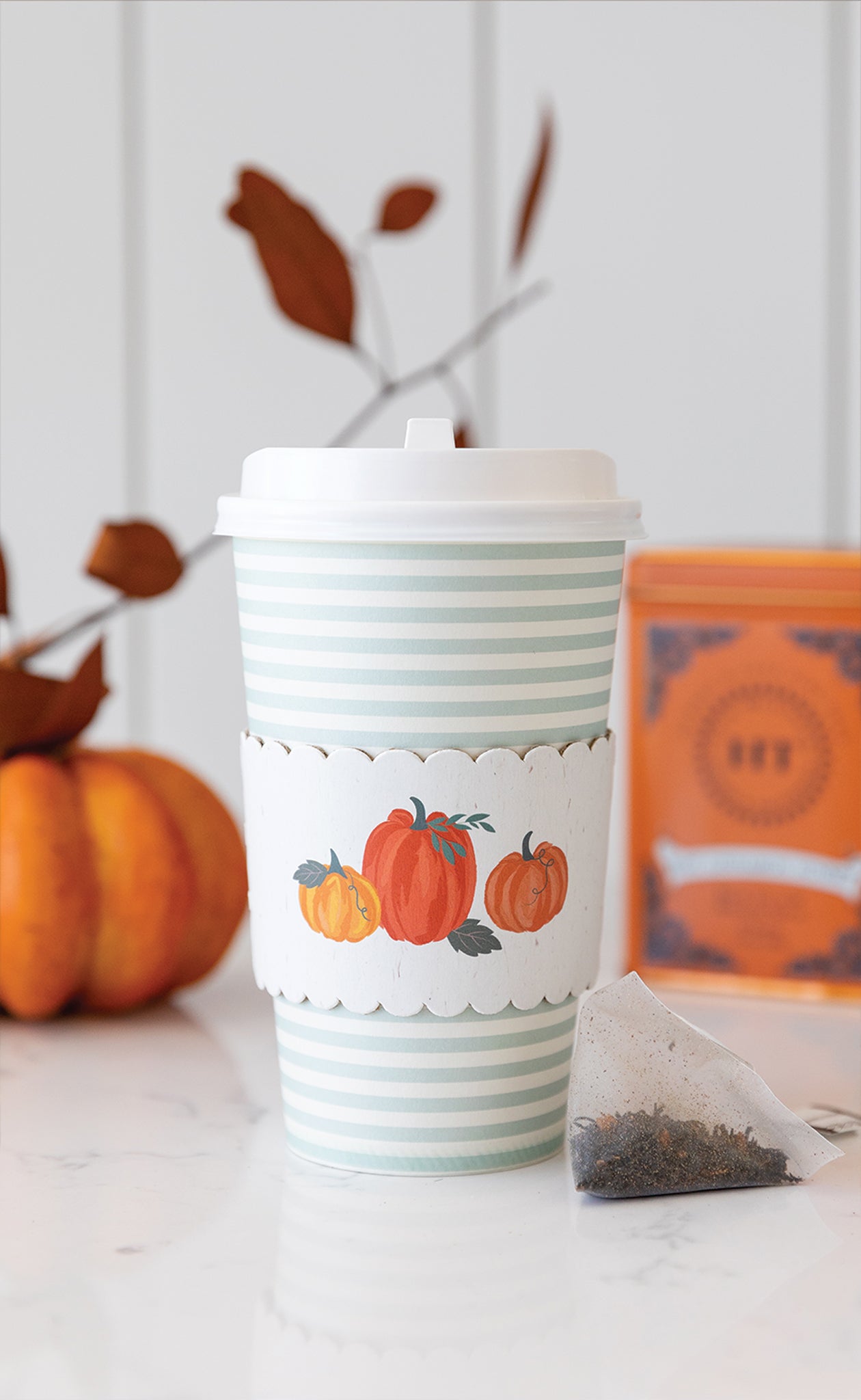 Harvest Pumpkins To-Go Cups (8ct - 16oz)