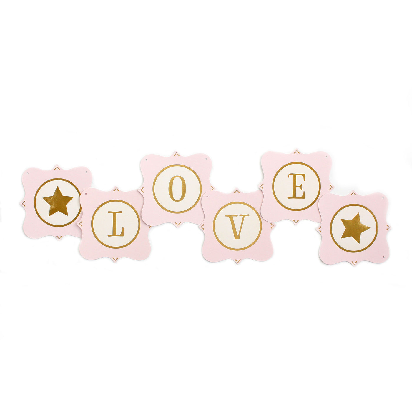 Paper Love - Princess 60pc Letter Banner - My Mind's Eye Paper Goods
