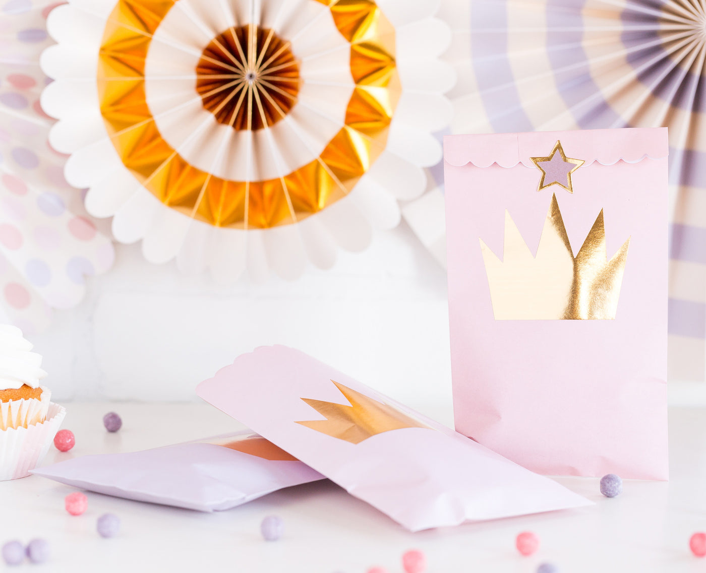 Paper Love - Princess Treat Bags - My Mind's Eye Paper Goods