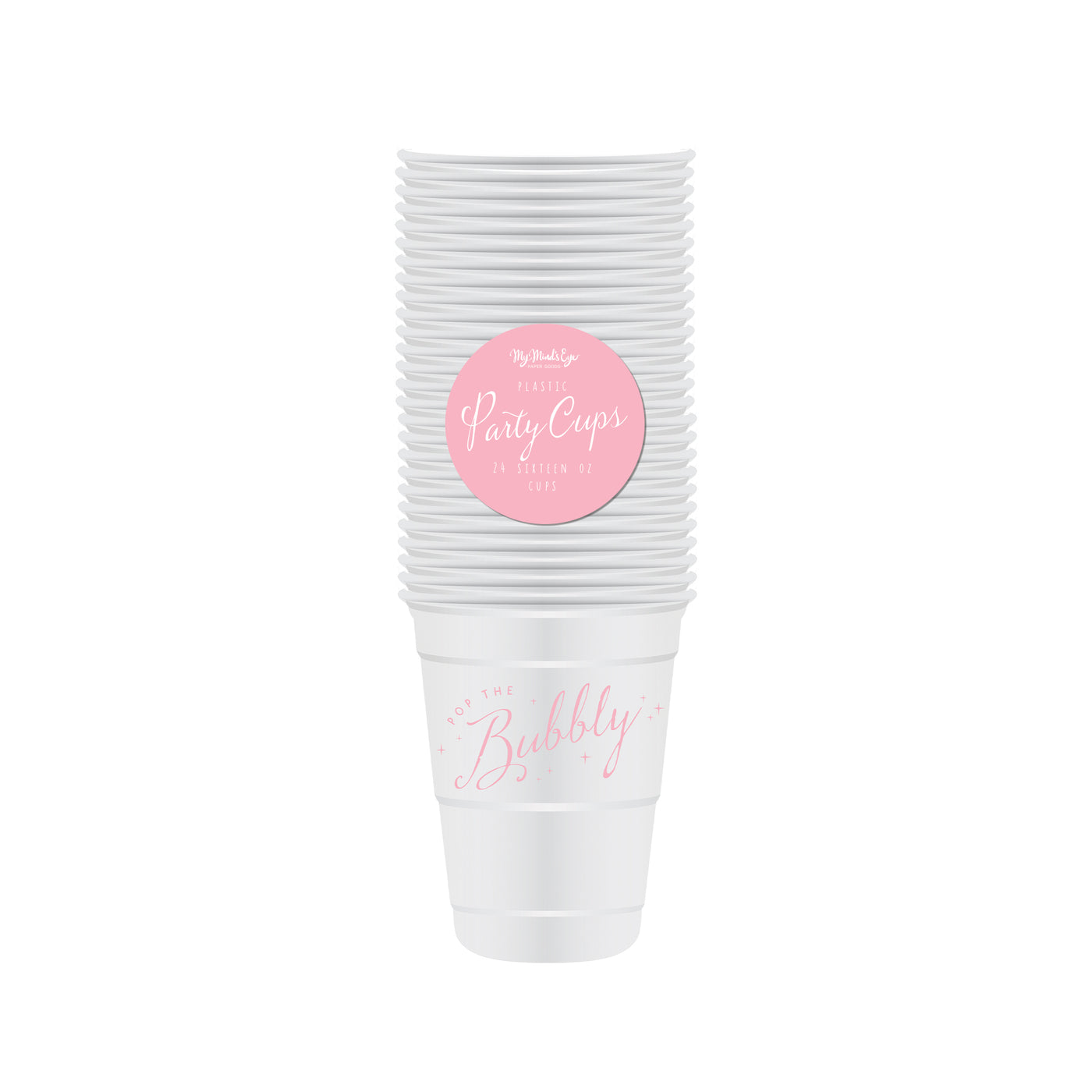 Bubbly Plastic Party Cup (24ct)