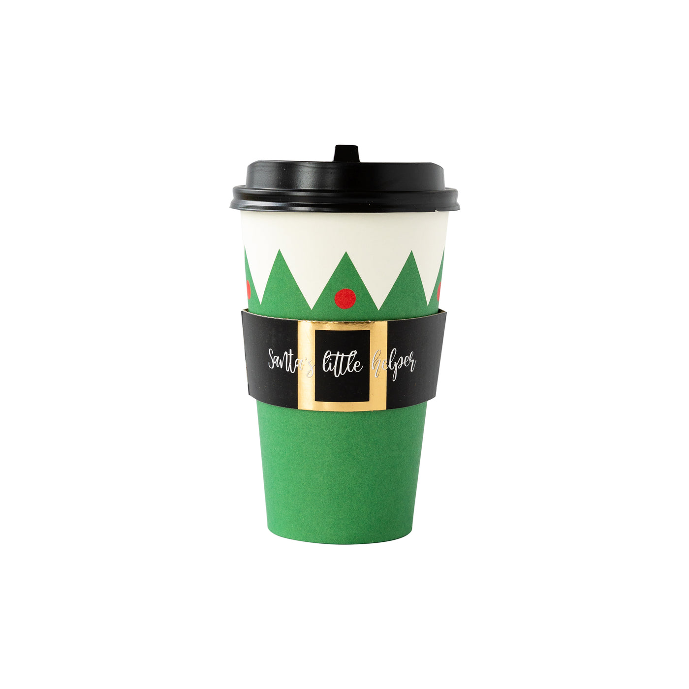 Santa's Helper Coffee To Go Cups
