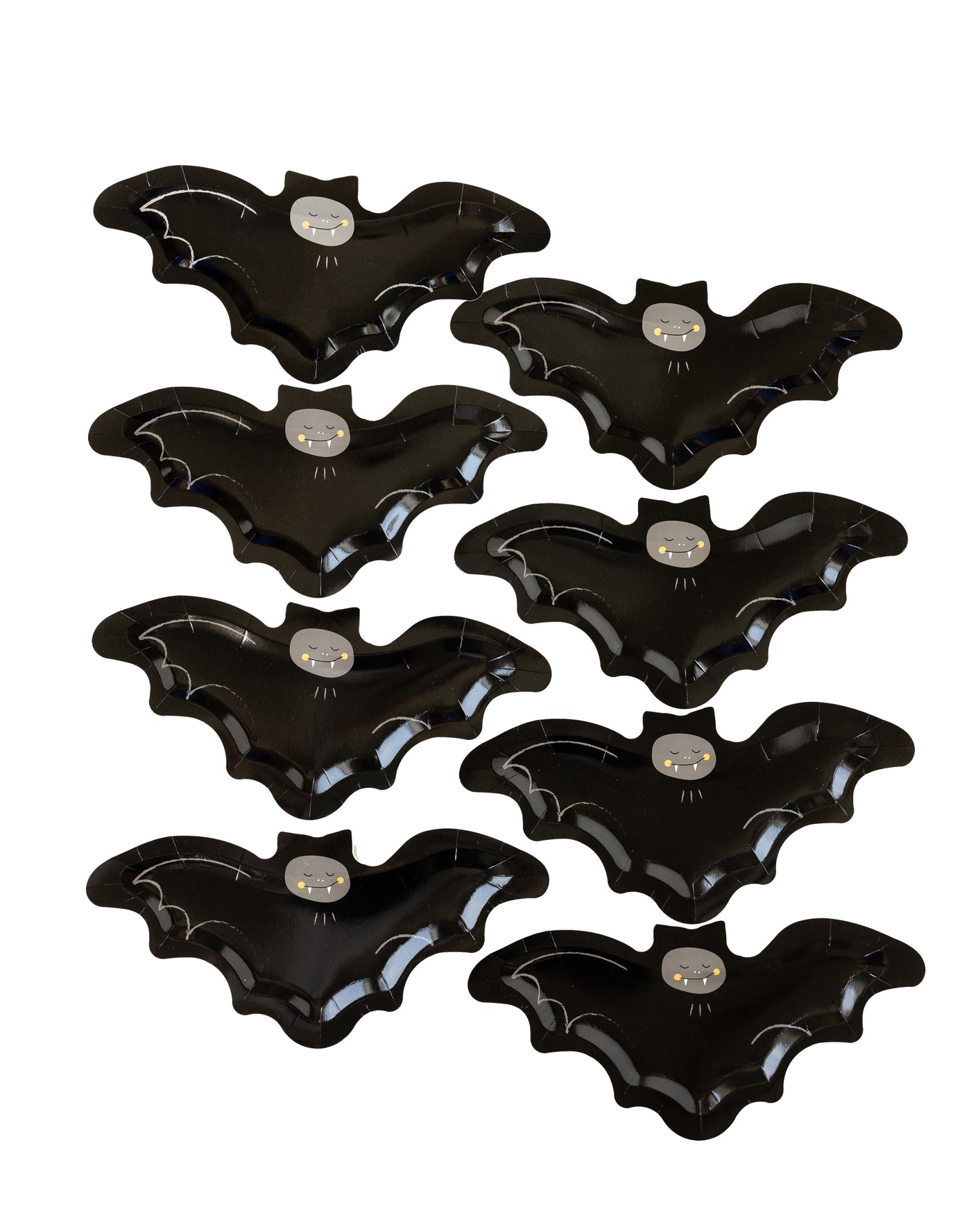 Halloween Bat Shaped Plates