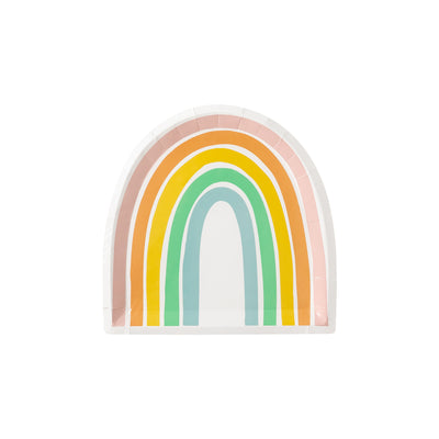 Rainbow Shaped Plate