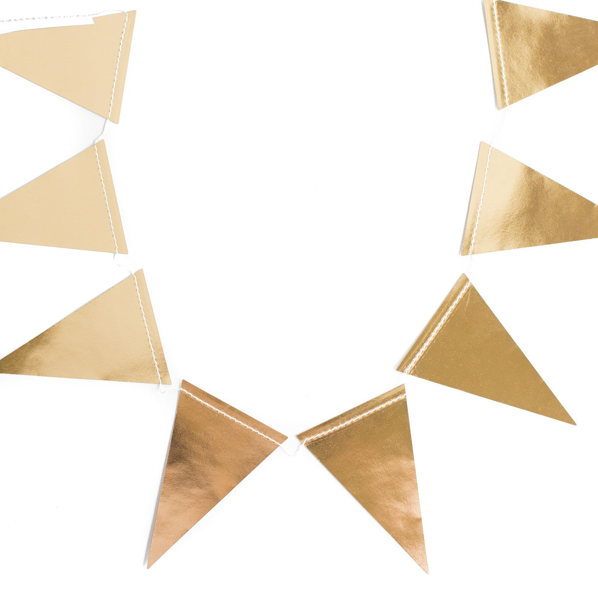 Gold Foil Pennant Banner - My Mind's Eye Paper Goods