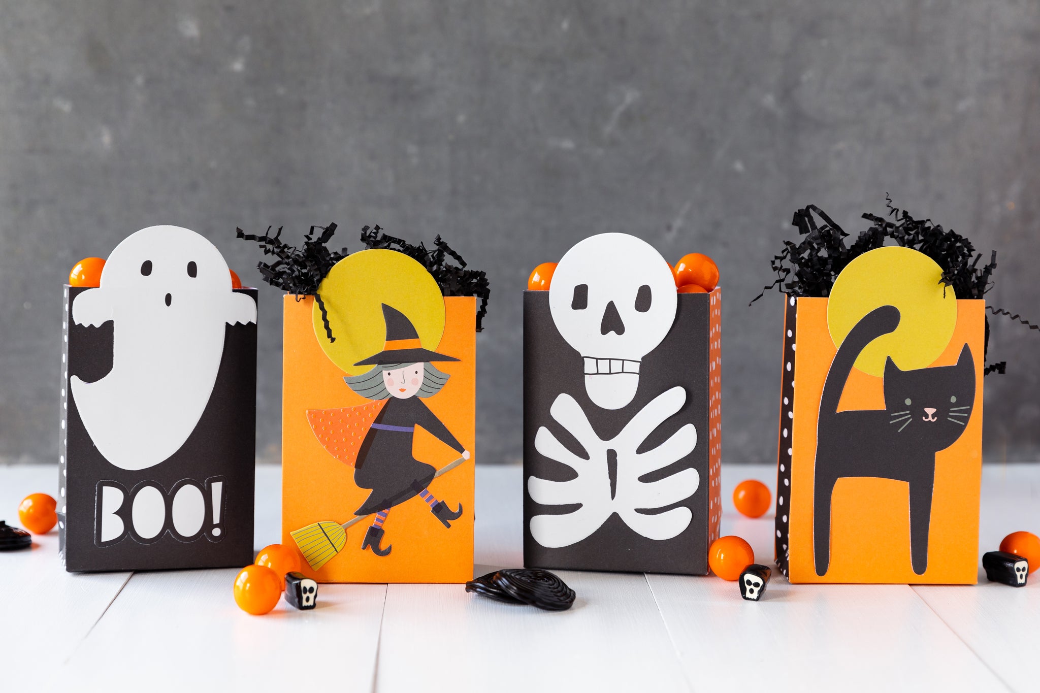 Trick or Treat Bags Craft Kit | My Mind's Eye Paper Goods