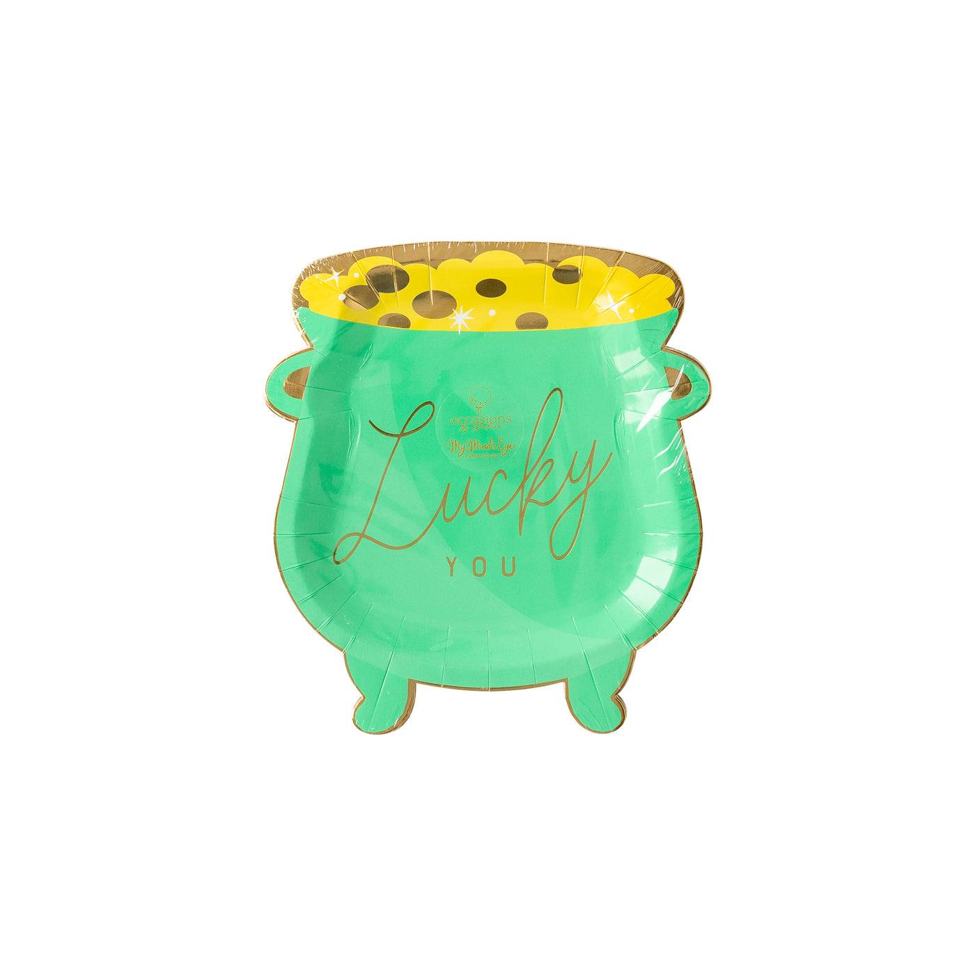Occasions By Shakira - Shaped Pot Of Gold Plate