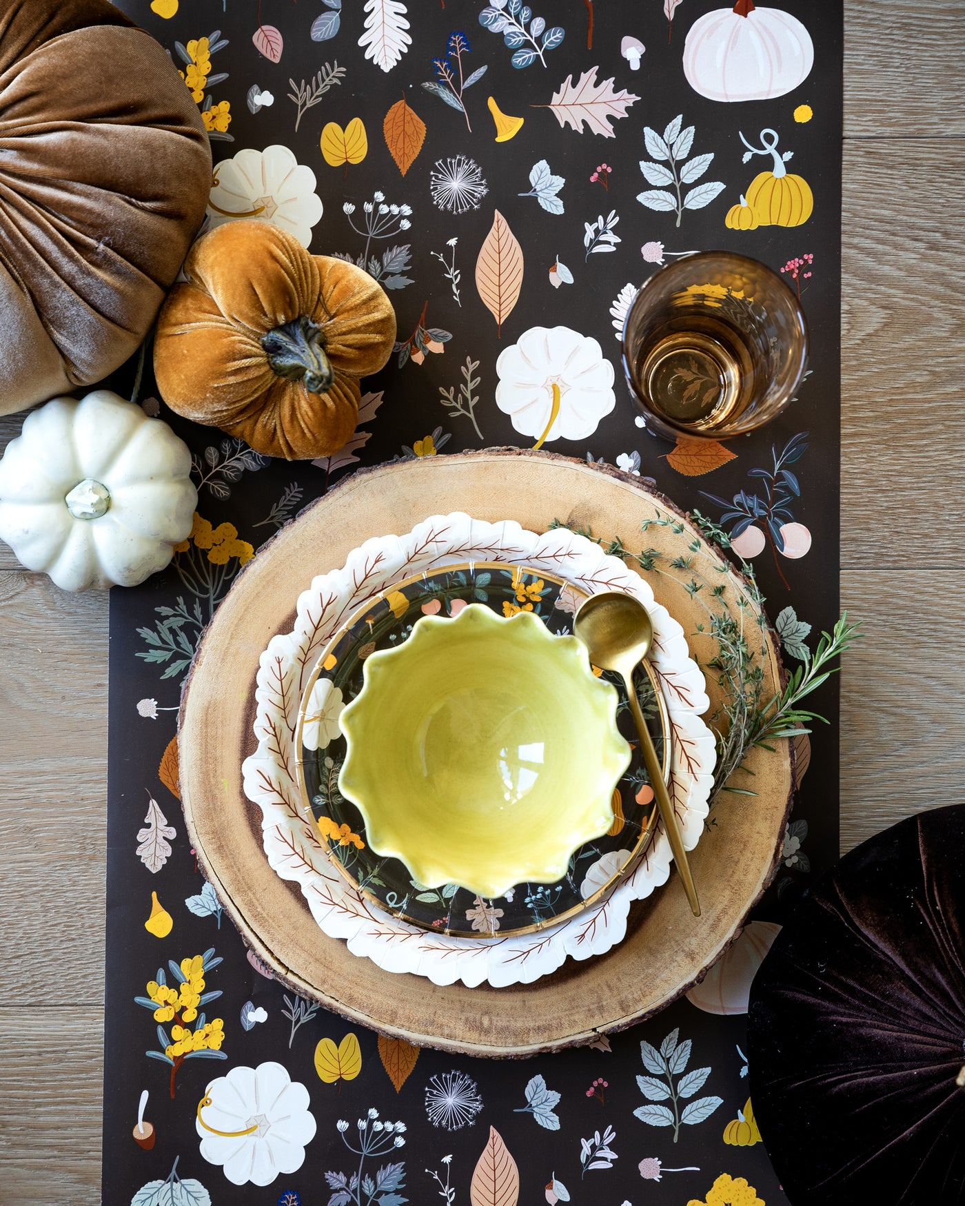 Harvest Moody Fall Plate