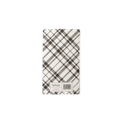 Plaid Notes Mini Notebook