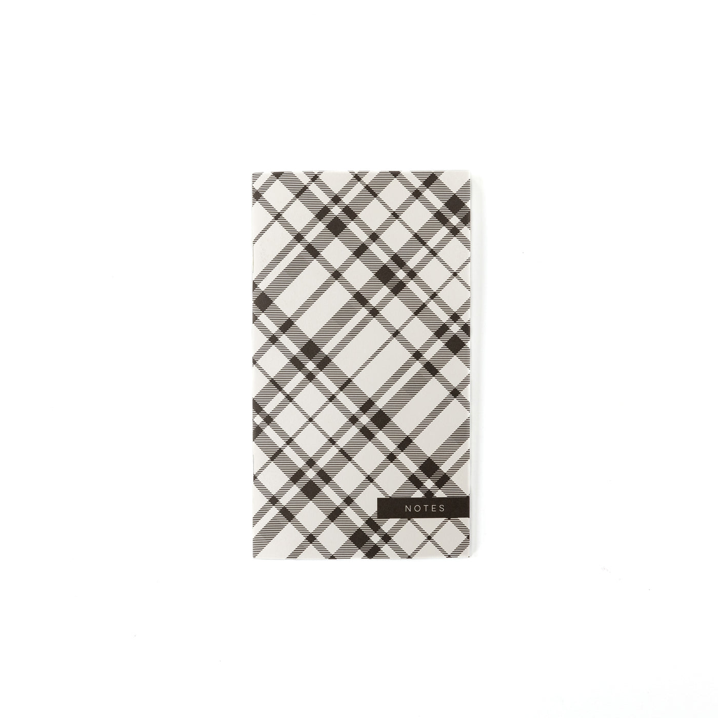 Plaid Notes Mini Notebook