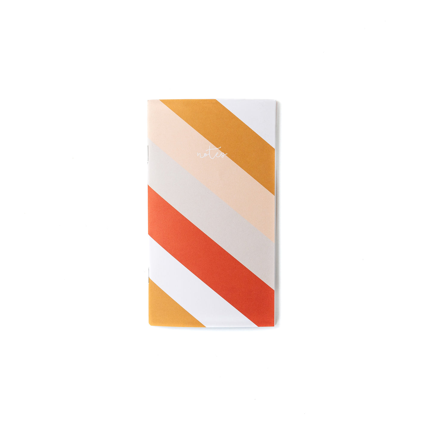 Diagonal Stripes Mini Notebook