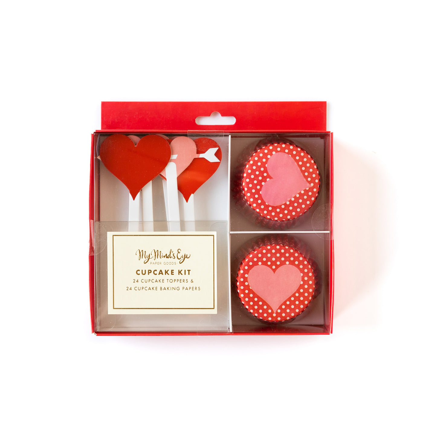 Valentine's Cupcake Kit - My Mind's Eye Paper Goods