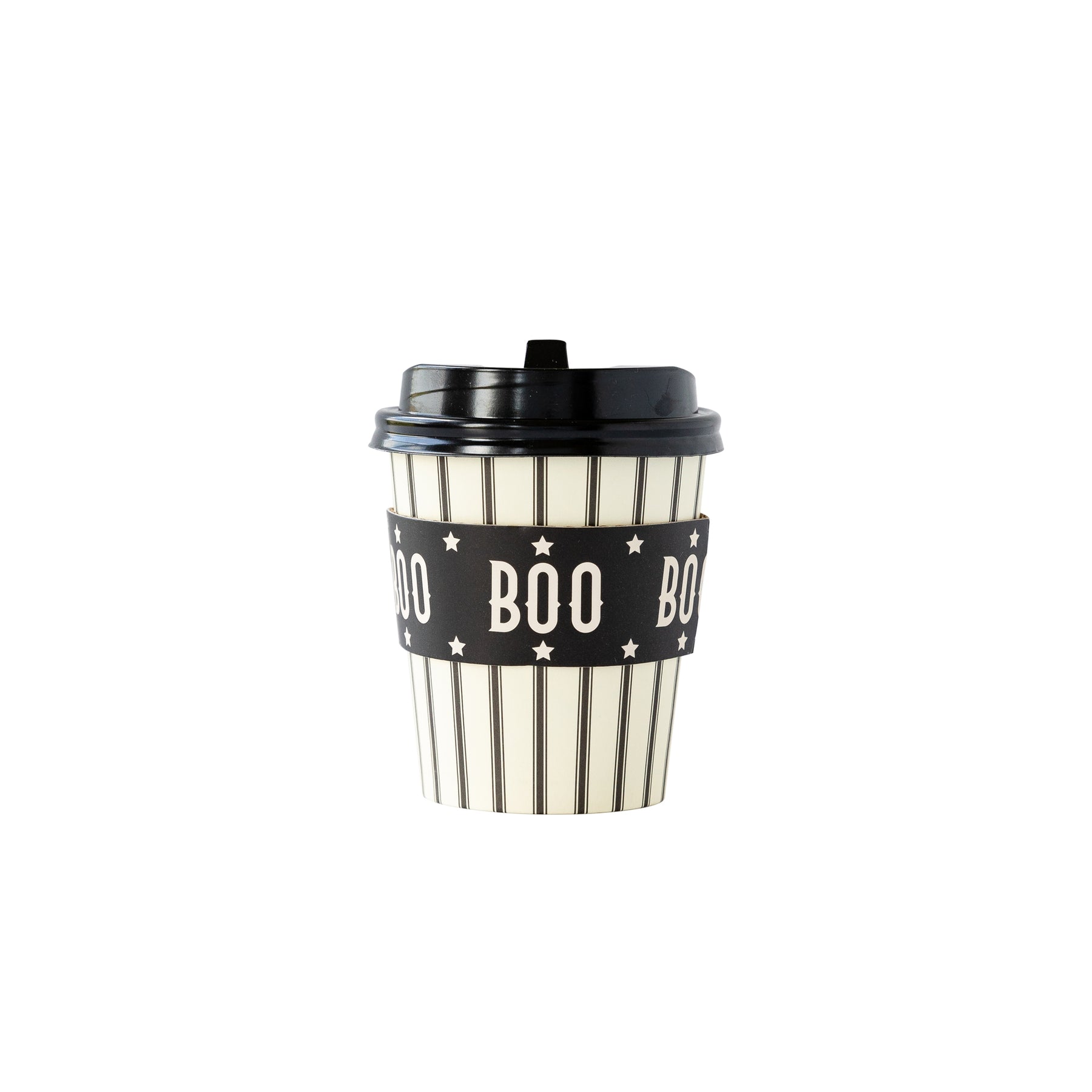 Vintage Halloween Boo Cozy To-Go Cup | My Mind's Eye.