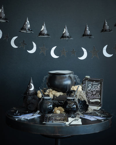 Witching Hour Book of Spells Shaped Plate