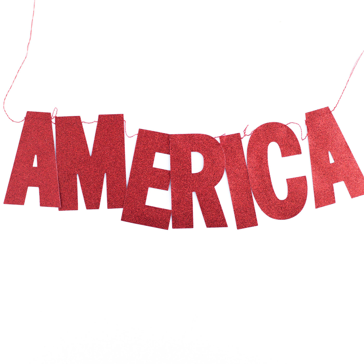 Stars & Stripes "America" Banner - My Mind's Eye Paper Goods