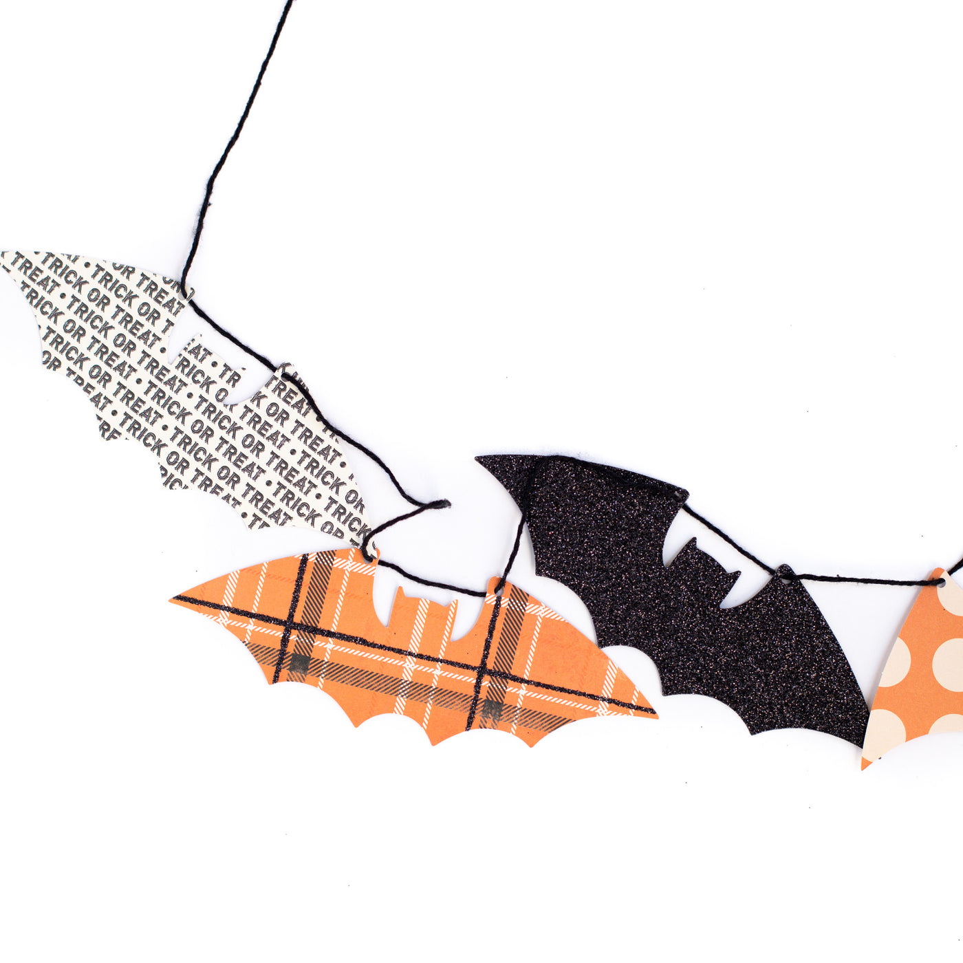 Halloween Bats Banner - My Mind's Eye Paper Goods