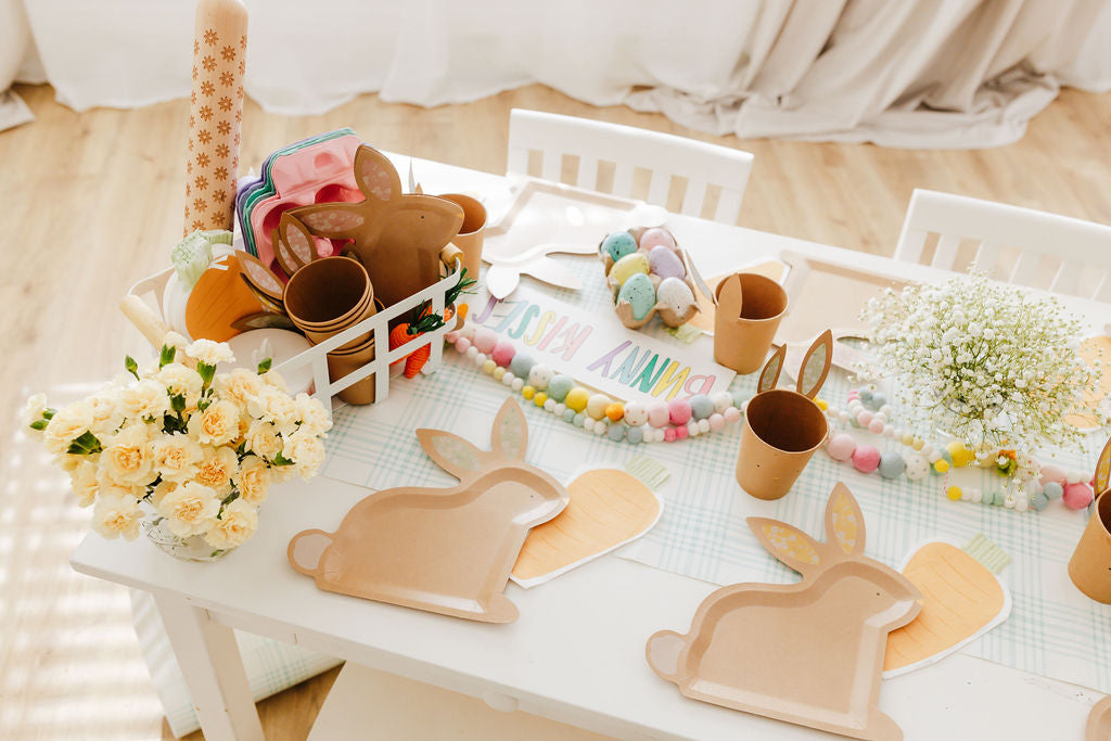 新品　廃盤　 Dainty Dessert Bunny セット Occasions By Shakira - Kraft Bunny Shaped Plate Set|My Mind's Eye.